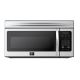 Forno Appliances - Scalo 1.6 Cu. Ft. Over-the-Range Microwave with Sensor Cooking and Auto-Defrost - Stainless steel