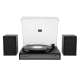 Victrola - Harmony Bluetooth Turntable System with Speakers - Black