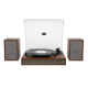 Victrola - Harmony Bluetooth Turntable System with Speakers - Walnut