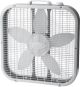 Lasko - 20 in. Air Circulating Box Fan with 3 Speeds - White