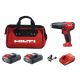 Hilti 12-Volt Lithium-Ion 3/8 in. Cordless Hammer Drill/Driver SF 2H-A with Battery, Charger and Bag 3536723