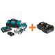 Makita 18V X2 LXT Lithium-Ion (36V) Brushless Cordless Rear Handle 7-1/4 in. Circular Saw w/BONUS 5.0Ah Battery 2 Pack XSR01PTBL1850B2