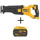 DEWALT FLEXVOLT 60-Volt MAX Li-Ion Cordless Brushless Reciprocating Saw with FLEXVOLT 20V/60V Battery Pack 9.0 Ah (Tool-Only) DCS389BWDCB609