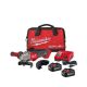 Milwaukee M18 FUEL 18V Lithium-Ion Brushless Cordless 4-1/2 in./5 in. Braking Grinder Kit w/Paddle Switch & (2)6.0 Batteries 2882-22
