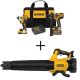 DEWALT 20V MAX Cordless Brushless Hammer Drill/Driver Combo Kit with FLEXVOLT and 20V MAX Brushless Handheld Blower