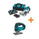Makita 18V X2 LXT 5.0Ah (36V) Brushless Cordless Rear Handle 7-1/4 in. Circular Saw Kit with bonus 18V LXT Jigsaw XSR01PT-XVJ03Z