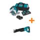 Makita 18V X2 LXT (36V) Brushless 7-1/4 in. Circular Saw Kit 5.0Ah with 18V LXT Reciprocating Saw XSH06PT-XRJ04Z