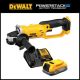 DEWALT 20V MAX Cordless 4.5 in. - 5 in. Grinder and 20V MAX POWERSTACK Compact Battery Starter Kit DCG412BW034C