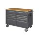 Husky SD 46 in. W x 24.5 in. D 9-Drawer Gloss Gray Mobile Workbench