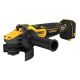 DEWALT 20V Cordless Brushless 4-1/2 in. - 5 in. Variable Speed Angle Grinder with FLEXVOLT Advantage (Tool-Only) DCG416VSB