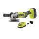 RYOBI ONE+ 18V Cordless 4-1/2 in. Angle Grinder Kit with 4.0 Ah Battery and Charger PCL445K1