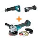 Makita 18V LXT Lithium-Ion Brushless Recipro Saw and 18V LXT Brushless Multi-Tool with bonus 18V LXT Brushless Angle Grinder XRJ05Z-XMT04XAG