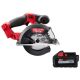 Milwaukee M18 FUEL 18V Li-Ion Brushless Cordless Metal Cutting 5-3/8 in. Circular Saw w/Metal Saw Blade and 6.0 Ah Battery 2782-20-48-11-1865
