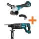Makita 18V LXT Brushless 4-1/2 in./5 in. Cut-Off/Angle Grinder and 18V LXT 7/8 in. SDS-Plus Concrete/Masonry Roto Hammer Drill XAG16Z-XRH04Z