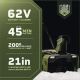Green Machine 21 in. Single Stage Electric Snow Blower