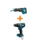 Makita 40V max XGT Brushless Cordless AVT Orbital Recipro Saw w/bonus 40V Max XGT Compact Brushless 1/2 in. Hammer Driver-Drill GRJ02Z-GPH02Z