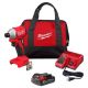 Milwaukee M18 18-Volt Lithium-Ion Compact Brushless Cordless 1/4 in. Impact Driver Kit with One 2.0 Ah Battery, Charger & Tool Bag 3650-21P