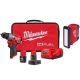 Milwaukee M12 FUEL 12V Lithium-Ion Brushless Cordless 1/2 in. Drill Driver Kit w/M12 ROVER Service Light 3403-22-2367-20
