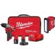 Milwaukee M12 FUEL 12V Lithium-Ion Brushless Cordless 1/2 in. Hammer Drill Kit w/M12 ROVER Service Light 3404-22-2367-20