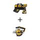 DEWALT 20-Volt Maximum XR Lithium-Ion Cordless Compact 1/2 in. Drill/Driver Kit & 6-1/2 in. Circ Saw w/5.0Ah Battery & Charger DCD800P1WCS565B
