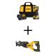 DEWALT Atomix 20V Max Lithium-Ion Cordless Impact Driver Kit & 20V Maximum XR Cordless Brushless Reciprocating Saw (Tool Only) DCF850P1WCS382B
