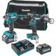 Makita 40-Volt maximum XGT Brushless Cordless 2-Piece, Combo Kit (Hammer Driver-Drill/Impact Driver) 2.5Ah/4.0Ah