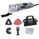 Genesis 3.5 Amp Variable-Speed Oscillating Multi-Tool Kit with 16-Piece Accessory Set, Accessory Storage Box, and Carrying Bag GMT35T