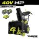 RYOBI 40V HP Brushless Whisper Series 22