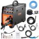 VEVOR 3 In 1 MIG MMA TIG Welder 270 Ampmp 110/220-Volt Welding Machine Combo 110V/220V with LCD Digital Display IGBT Inverter DHJMIGMMAMIGLL6WNV5