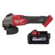 Milwaukee M18 FUEL 18V Lithium-Ion Brushless Cordless 4-1/2 in./5 in. Grinder with Variable Speed and Slide Switch w/6.0Ah Battery 2889-20-48-11-1865