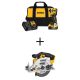 DEWALT ATOMIC 20V MAX Lithium-Ion Cordless 1/4 in. Brushless Impact Driver Kit and 6.5 in. Circ Saw with 5Ah Battery & Charger DCF850P1WCS391B