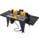 Kahomvis 34 in. W x 13.5 in. D x 16 in. H Electric Benchtop Router Table Wood Working Craftsman Tool, Black GH-LKW4-537