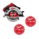 Milwaukee M18 18V Lithium-Ion Brushless Cordless 7-1/4 in. Circular Saw with 7-1/4