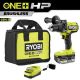 RYOBI ONE+ HP 18V Brushless Cordless 1/2 in. Hammer Drill Kit 4.0 Ah HIGH PERFORMANCE Battery, Charger, and Bag PBLHM102K1