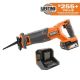 RIDGID 18V Cordless Reciprocating Saw Kit with 4.0 Ah Battery and Charger R8646K