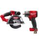 Milwaukee M18 FUEL 18V Lithium-Ion Brushless Cordless Metal 5-3/8 in. Circular Saw (Tool-Only) w/Mid Torque 1/2 in. Impact Wrench 2782-20-2962P-20