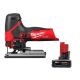 Milwaukee M12 12V Fuel Lithium-Ion Cordless Jig Saw with M12 XC 4.0 Ah Battery Pack 2545-20-48-11-2440