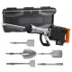VEVOR Demolition Jack Hammer, 29.53 in. x 6.3 in., 1350 BPM Concrete Breaker 6-Pieces Chisels Bit Chipping DXDHHS118YC1OP3IDV1