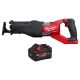 Milwaukee M18 FUEL 18V Lith-Ion Brushless Cordless Super SAWZALL Reciprocating Saw w/M18 REDLITHIUM FORGE XC 8.0 Ah Battery Pack 2722-20-48-11-1881