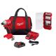 Milwaukee M18 18V Lith-Ion Compact Brushless Cordless Impact Driver Kit with One 2.0 Ah Battery, Charger & Bit Set (25-Piece) 3650-21P-48-32-4095