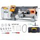 VEVOR Metal Lathe Machine, 7 in. x 13.78 in. Precision Benchtop Power Metal Lathe, 0-2,200 RPM Continuously Variable Speed. TSJSCCYSDJ1806AD7V1-0702