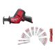 Milwaukee M12 FUEL 12V Lithium-Ion Brushless Cordless HACKZALL Reciprocating Saw (Tool-Only) with SAWZALL Saw Blade Set (25-Piece) 2520-20-49-22-1113S