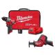Milwaukee M12 FUEL 12-Volt Li-Ion Brushless Cordless 1/2 in. Hammer Drill Kit w CP 2.0Ah Battery, Charger & M12 FUEL Recip Saw 3404-21-2520-20