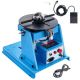 VEVOR Rotary Welding Positioner 10KG, 0-90° Welding Positioning Turntable Table with 8.1 In. 3-Jaw Lathe Chuck Volt HJBWJX10KG20A453NV1-0726