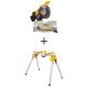 DEWALT 15 Amp Corded 12 in. Double-Bevel Compound Miter Saw with Cutline LED with Heavy Duty Work Stand and Mounting Brackets DWS716XPSWX725B