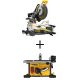 DEWALT 60-Volt LithiumIon 12 in. Cordless Sliding Miter Saw Kit and 60-Volt Brushless 8-1/4 in. Saw Kit with 9.0Ah Battery Pack DCS781X1WS7485B