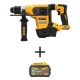 DEWALT Flexvolt 60V Max Cordless 1-1/4 in. SDS Plus Rotary Hammer with Flexvolt 20V/60V Max Lithium-Ion 9.0 Ah Battery DCH416BWDCB609