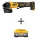 DEWALT 20V XR Lithium-Ion Cordless 4-1/2. in. to 5 in. Variable Speed Angle Grinder with 20V Max XR 8.0 Ah Battery Pack DCG410VSBWB2108