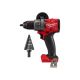 Milwaukee M18 FUEL 18V Lithium-Ion Brushless Cordless 1/2 in. Hammer Drill/Driver with Step Bit 2904-20-48-89-9205