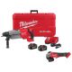 Milwaukee M18 FUEL ONE-KEY 18V Lith-Ion Brushless Cordless 1-1/4 in. SDS-Plus Rotary Hammer Kit w/(2) 6.0 Ah Batteries & Grinder 2916-22-2888-20